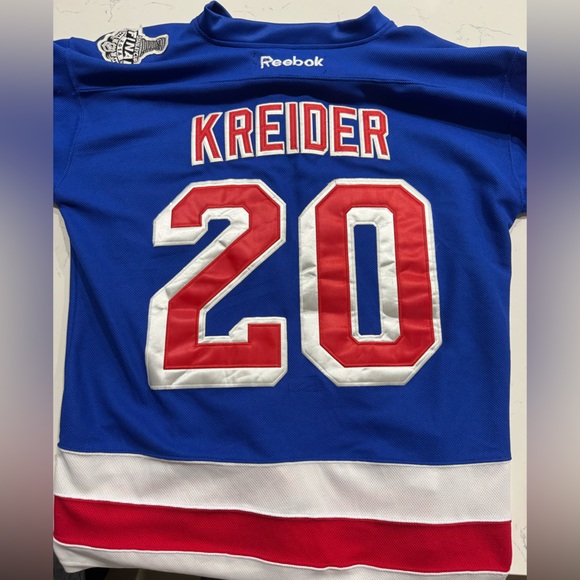Reebok Other - Chris Kreider New York Rangers 2014 Stanley Cup Jersey